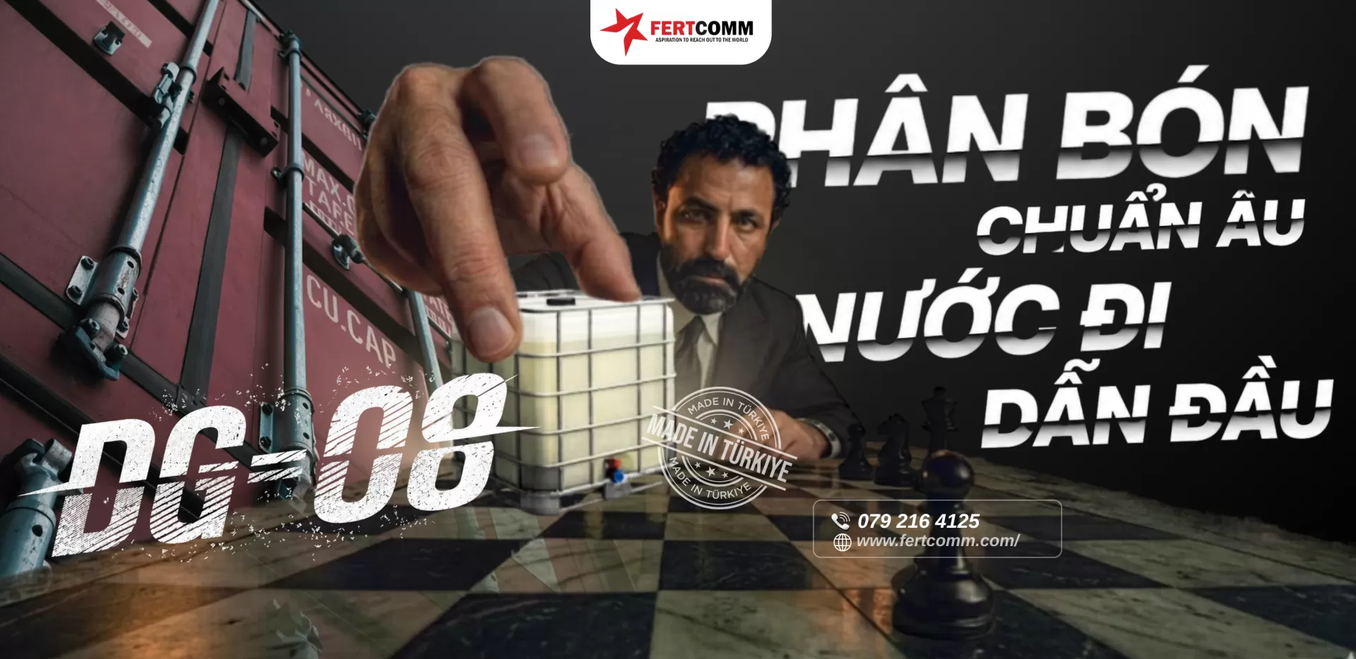 Phân bón DG 8 chuẩn Âu